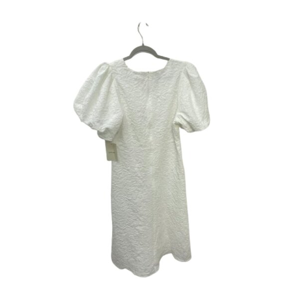 Bohme White Textured Midi Dress, Size XL - Picture 1 of 4